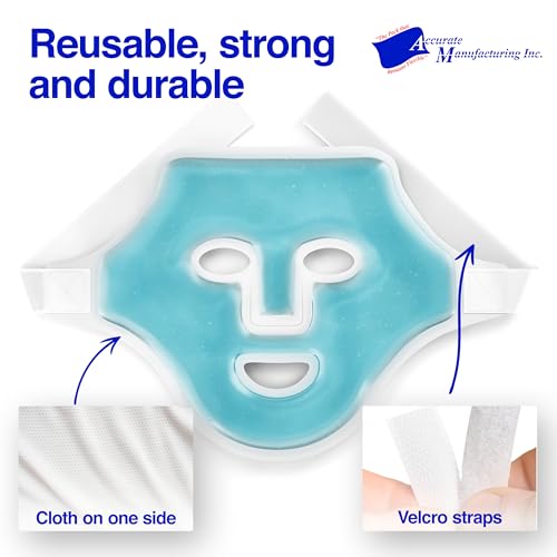 Reusable Cooling Ice Face Mask for Puffiness and Pore Tightening