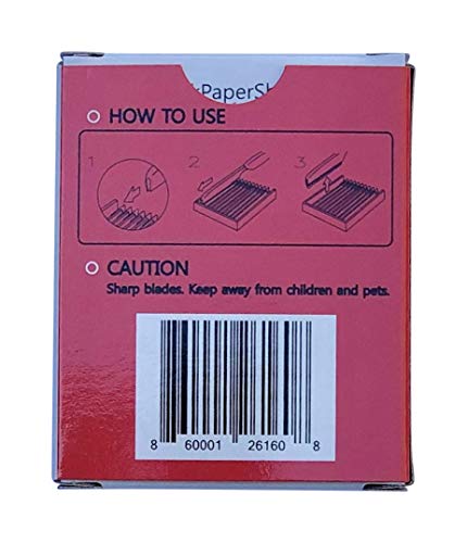 Hair Sculpting Razor Blades Replacement Set for Styling - 10 Pack