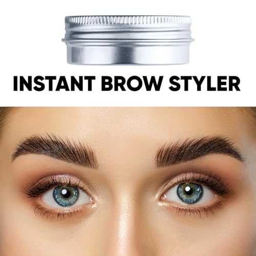 Clear Waterproof Brow Styling Gel with Pro Wax for Fluffy Brows