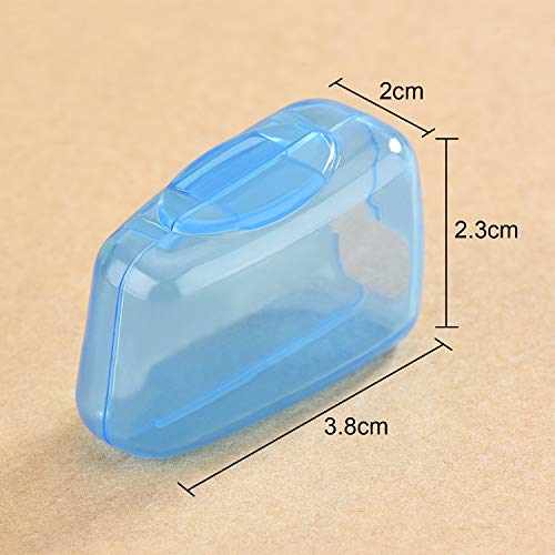 Shappy 10-Pack Portable Toothbrush Covers for Travel & Camping