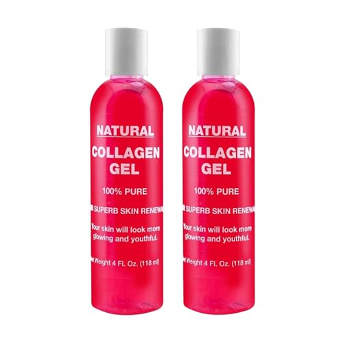 Cadie Collagen Gel Moisturizer for Dry Skin, 4 Fl Oz (2 Pack)