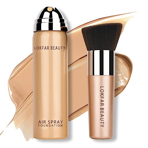 LOKFAR AirBrush Foundation Spray #04 Buff Beige - Full Coverage