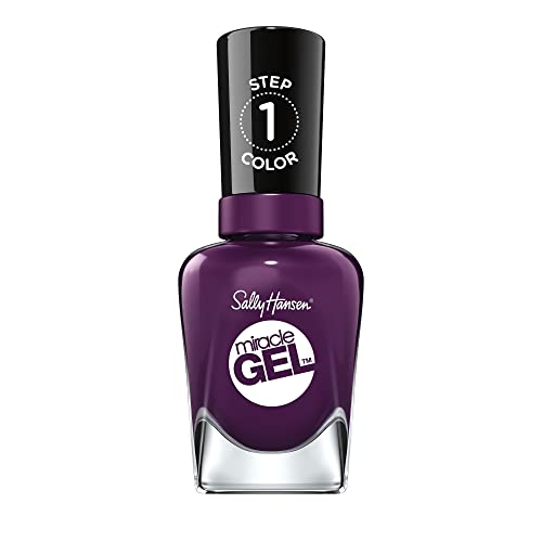 Sally Hansen Miracle Gel Nail Polish Boho a-Go-Go 549 – Long-Lasting 2-Step Gel Manicure, No UV Needed