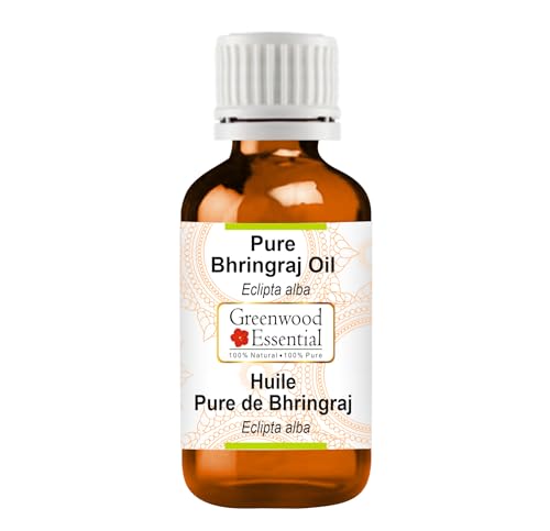 Greenwood Essential Bhringraj Oil 5ml | Pure & Non-Sticky Hair Care