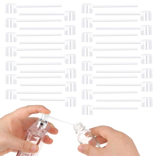 35-Pack Leak-Proof Perfume Refill Pumps for Travel & Cosmetics