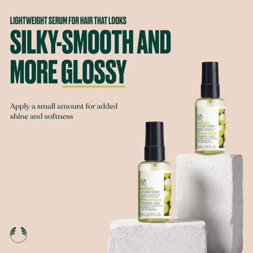 The Body Shop Grapeseed Glossing Hair Serum - Clear, 2.5 Fl Oz