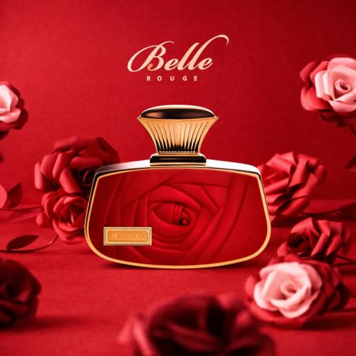 Al Haramain Belle Rouge Amber Floral Eau de Parfum Spray for Women 2.5oz