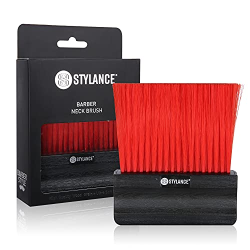 Pro Barber Neck Duster Brush for Hair Cutting - Soft & Ergonomic
