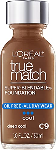 L’Oréal Paris True Match Liquid Foundation, Deep Cool C9 - 1 Fl Oz