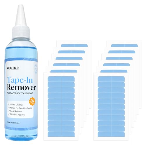 Dolahair Tape-In Extension Remover Spray with 120 Replacement Tapes