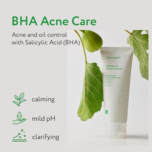 Calming Salicylic Acid Cleanser 100ml | Acne Care Gel Foam