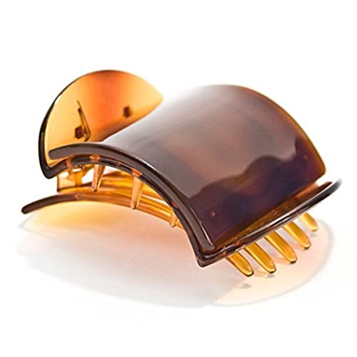 Mia Super Clamp Medium Hair Clip - Strong Jaw Tortoise Style