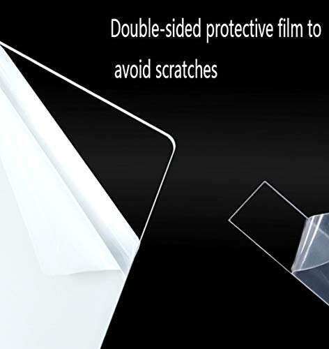 Transparent Acrylic Nail Art Display Holder with 50 Stands & Double Sided Tape