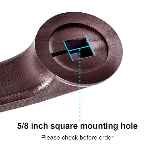 Yoogu 10-Inch Recliner Handle Replacement Lever Kit - Dark Peach