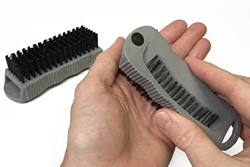 JOUNJIP 2-Pack Double-Sided Scrub Brush Set for Nail Care