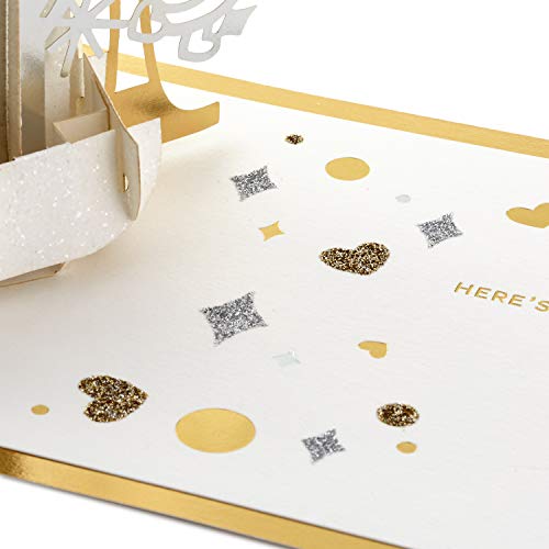 Hallmark Signature Anniversary Pop-Up Card - Champagne Cheers