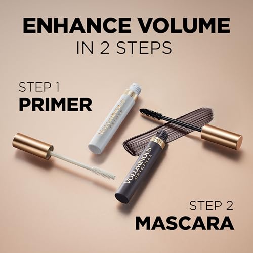 L'Oreal Paris Voluminous Mascara - Black Brown, 0.26 Fl Oz (Pack of 2)
