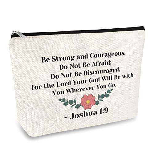 Mikela Bible Verse Makeup Bag for Women - Christian Gifts for Her - Variation 821_NO2