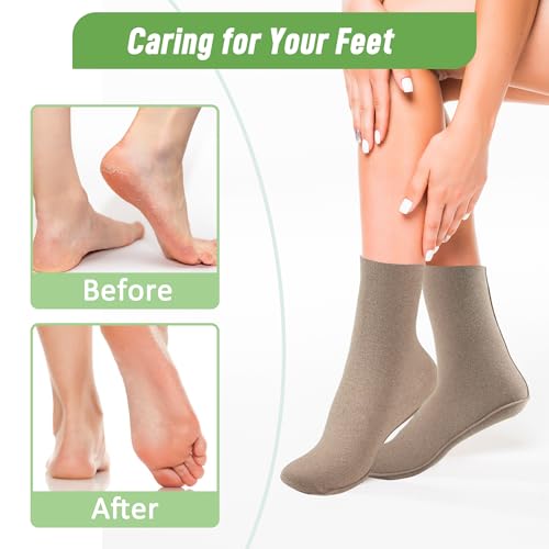 Paw Legend Reusable Castor Oil Pack Wraps for Feet - 2 Pack Organic Cotton