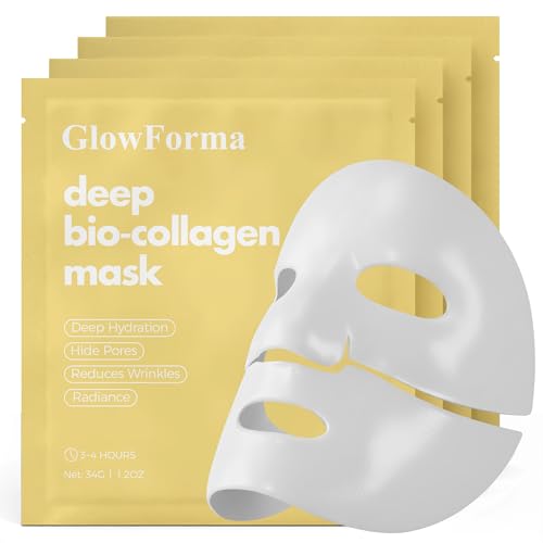 GlowForma Deep Bio-Collagen Facial Mask - Revitalizing Hydration