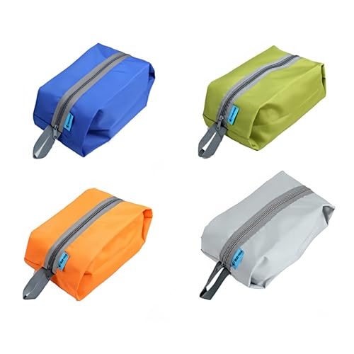 Tumecos 4 Pack Large Waterproof Travel Organizer Bags - Mix1
