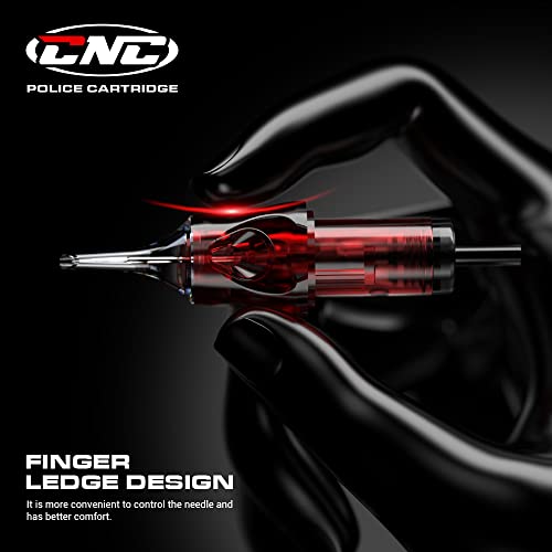 CNC 14RS Red Disposable Round Shader Tattoo Needle Cartridge 20Pcs #12