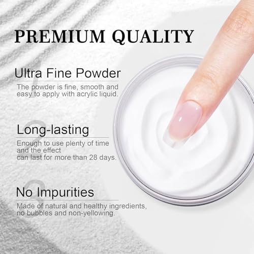 Honey Joy Clear Dip Powder 50g - Long-Lasting Nail Art, No Lamp Needed