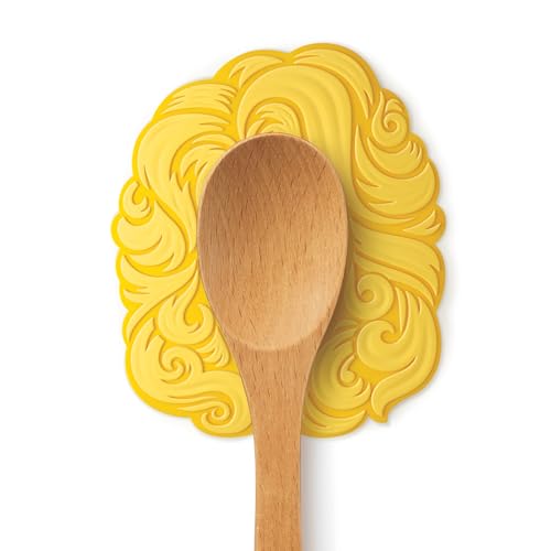 Dolly Parton Big Hair Spoon Rest - Heat Resistant Silicone Kitchen Utensil