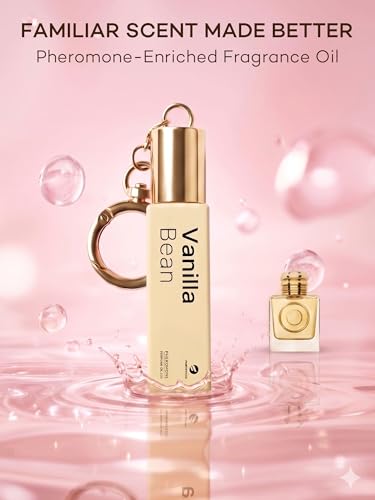 Vanilla Bean Pheromone Perfume Oil for Women - Long Lasting Roll-On 10ml