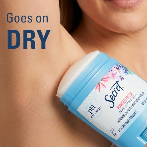 Secret Antiperspirant Deodorant for Women, 0.5 oz (Pack of 24) - 24hr Odor Protection