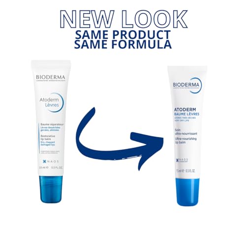 Bioderma Atoderm Lip Balm - Ultra-Nourishing Moisturizer for Dry Lips