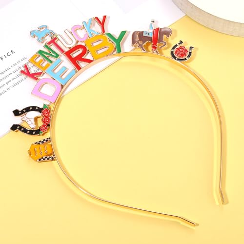 Mokkia Floral Horse Tiara Headband for Women - Pattern A