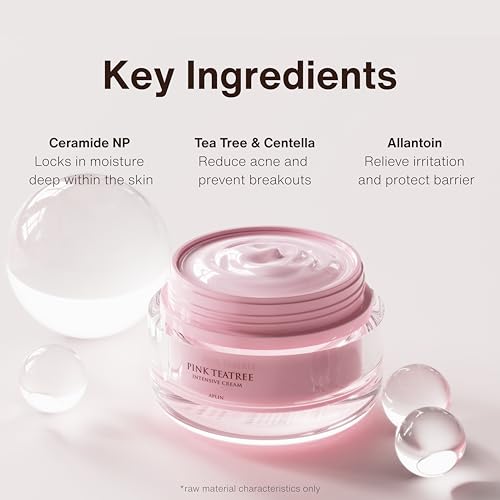 aplin Pink Tea Tree Intensive Cream 50g - Hydrating Facial Moisturizer