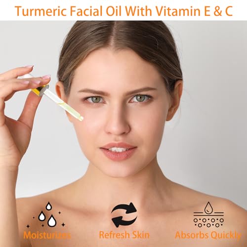 MR.A Turmeric Face Oil with Vitamin C - 1 FL OZ Moisturizer