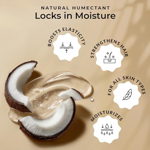 Everyday Beauty 1 Fl Oz Organic Glycerin for Skin & Hair - USDA Certified, Not Palm Oil