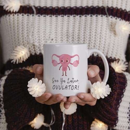 NATSUNO Hysterectomy Mug - 11oz Double-Sided Coffee Cup