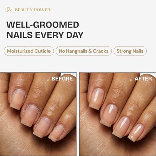 Beauty Power Nail Oil Cuticle Pen - Fragrance Free - Nail Strengthener & Growth Serum