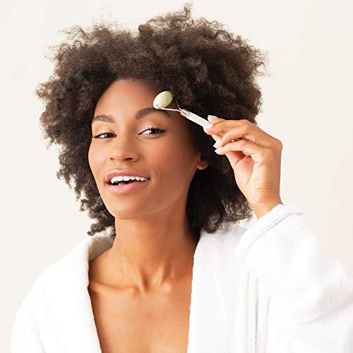 Plum Beauty Jade Roller & Gua Sha Set for Lifting & Eye Care