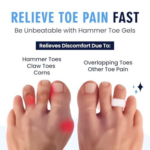 Dr. Frederick's Original Hammer Toe Corrector - Soft Gel Cushions, 2 Pairs