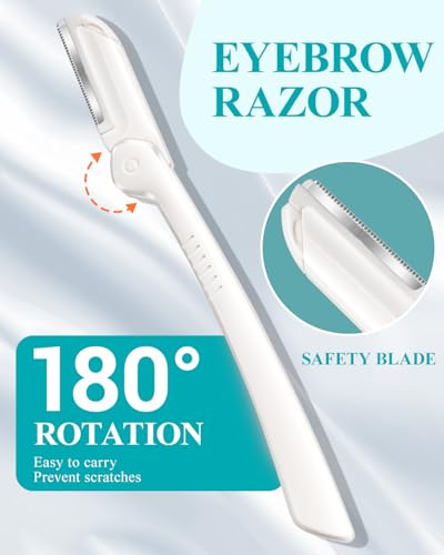 Green MORGLES 10-in-1 Facial Hair & Pimple Tweezers Kit for Women