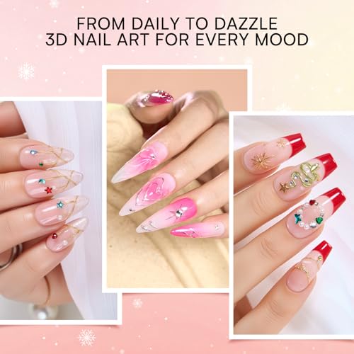 Makartt 3D Painting Gel & Chrome Nail Powder Kit for DIY Salon Designs