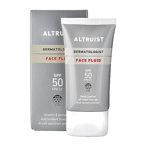 Altruist Dermatologist SPF50 Light Face Fluid - 50ml Sunscreen