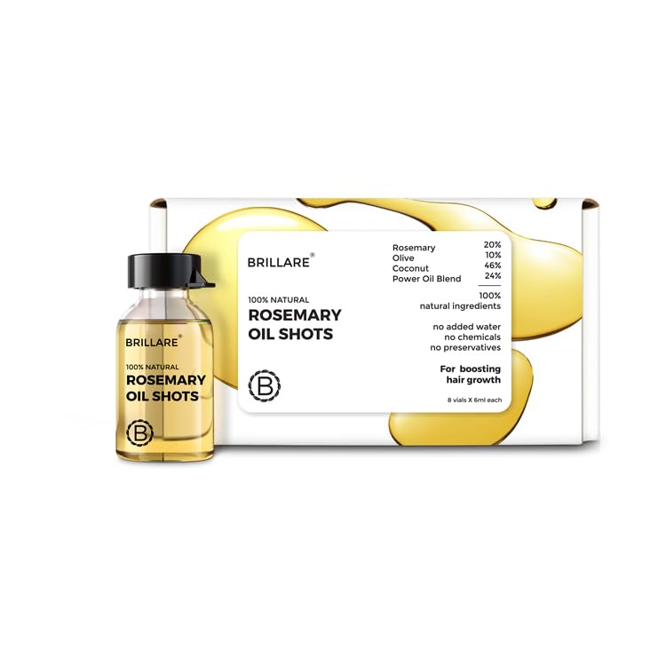 Rosemary Oil Shots for Hair Growth & Thickness - Natural Hair Care Serum