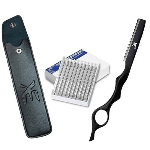 XE Xpert Excellence Stainless Steel Hair Thinning Razor with Pouch