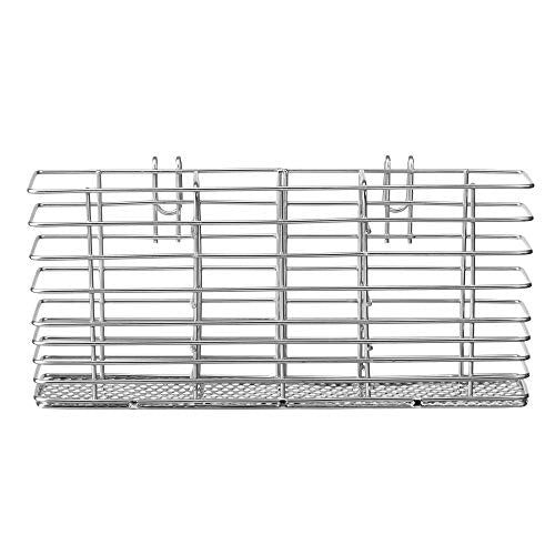 Stainless Steel Cutlery Drying Rack with Hooks - iPEGTOP