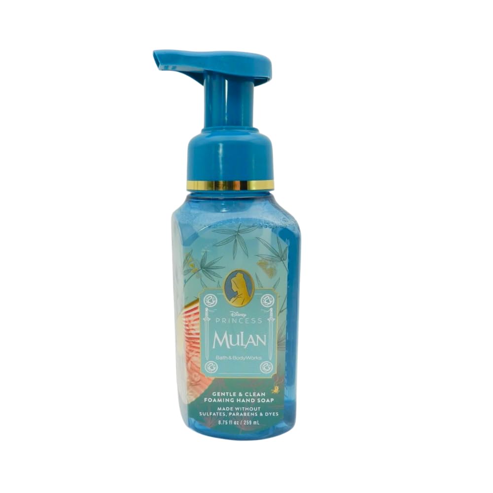 Gentle & Clean Foaming Hand Soap - Princess Collection | 3-Pack 8.75 fl oz (Belle, Mulan, Tiana)