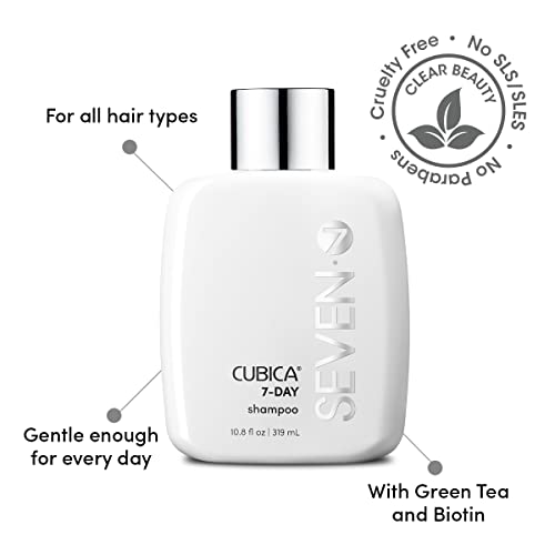 SEVEN Haircare Cubica 7-DAY Shampoo 2 Fl Oz - Sulfate & Paraben Free