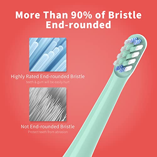 Othanary Green Replacement Toothbrush Heads for Colgate Hum Smart Toothbrush 6 Pack