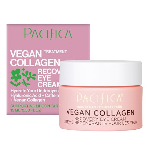 Pacifica Vegan Collagen Overnight Recovery Cream - 2-in-1 Anti-Aging Moisturizer & Eye Cream