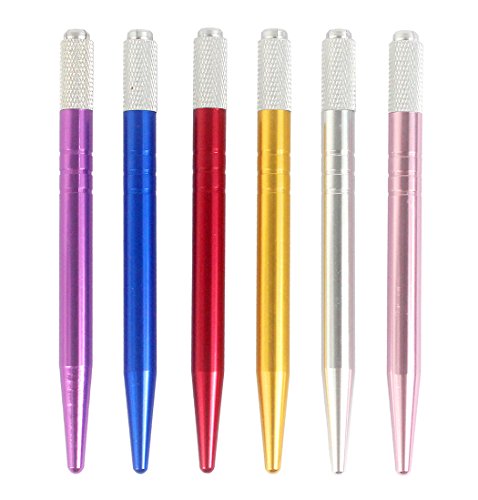 Xiaoyu 6PCS Microblading Pen Set for Permanent Makeup
